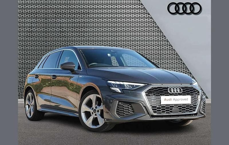Used Audi A3 S-Line 150 HP (110 kW) 2023 Grey Sedan