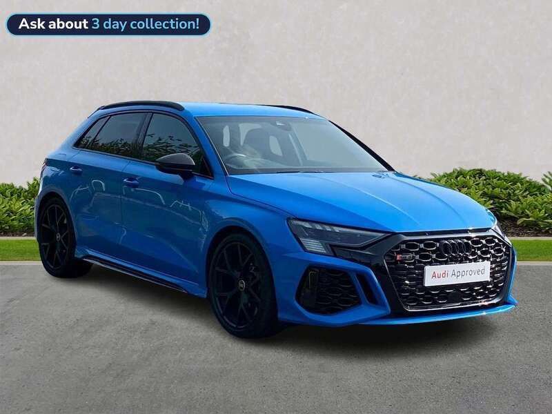 Blue Used 2022 Audi RS3 Sport Hatchback | £47,928 (A bit pricey) - Image 1/4