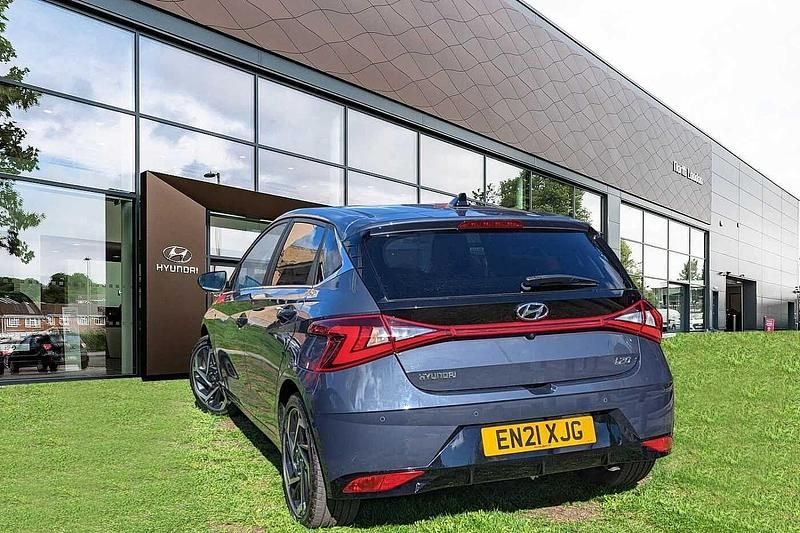 Used Hyundai i20 Premium 2021 Grey Hatchback