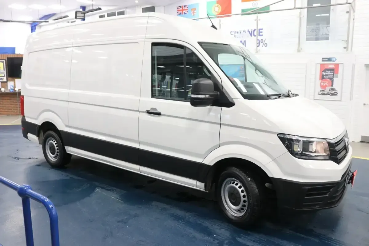 Begagnad VW Crafter Startline 140 HK (102 kW) 2019 Vit Van