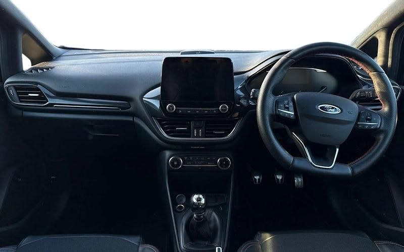 Used Ford Fiesta ST-Line X 125 HP (91 kW) 2021 Black Hatchback