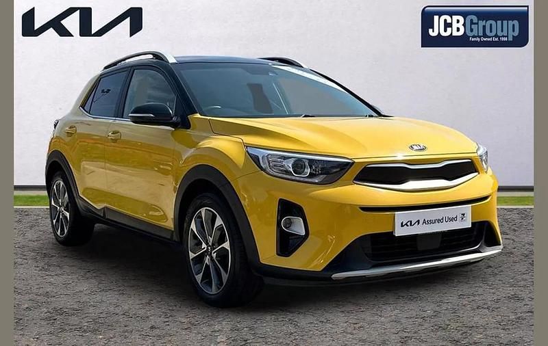 Yellow Used 2019 Kia Stonic 4 SUV | £11,695 (Fair price) - Image 1/4