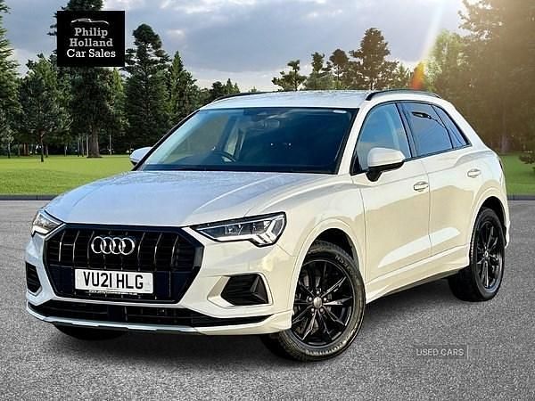 White Used 2021 Audi Q3 Sport SUV | £22,995 (Fair price) - Image 1/4