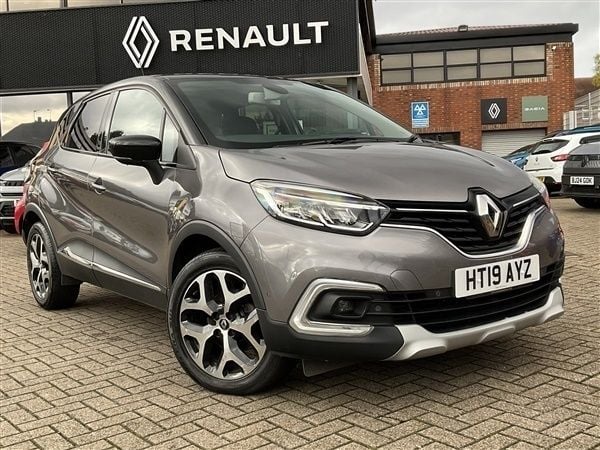 Grey black Used 2019 Renault Captur GT-Line SUV | £9,989 (A bit pricey) - Image 1/1
