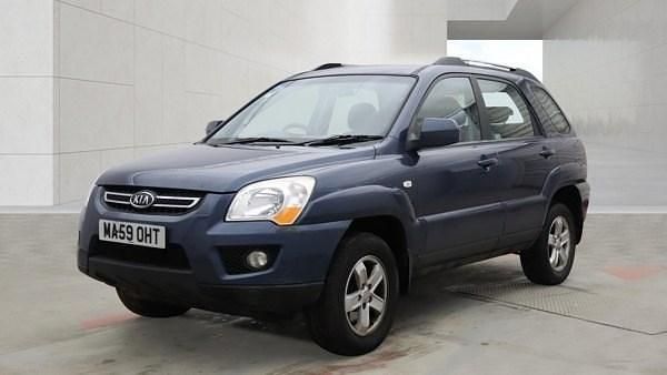 Used Kia Sportage 150 HP (110 kW) 2009 Blue SUV