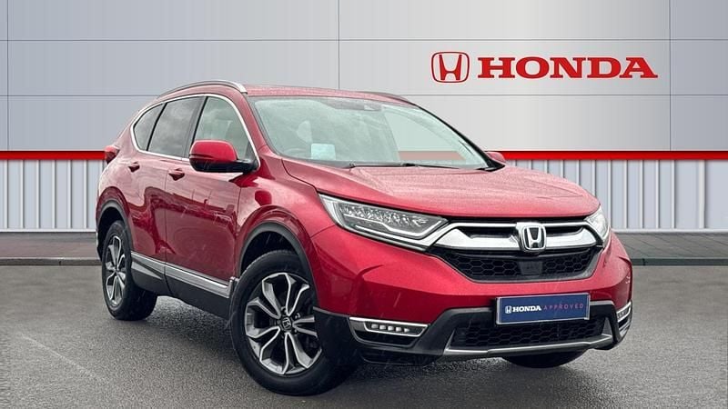 Red Used 2021 Honda CR-V Hybrid SUV | £20,276 (Fair price) - Image 1/4
