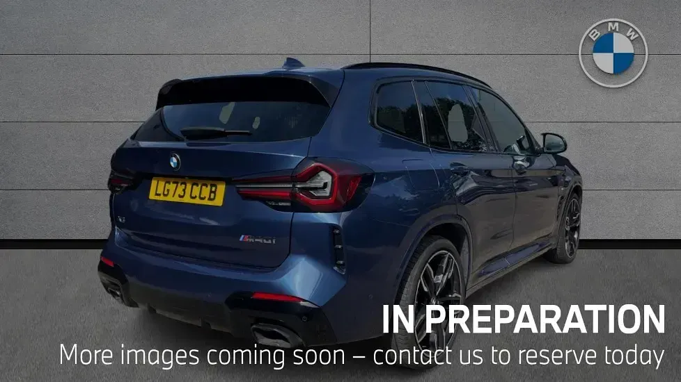 Used BMW X3 M Sport 355 HP (261 kW) 2023 Blue SUV