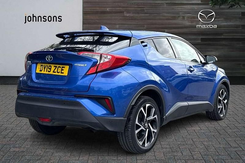 Used Toyota C-HR Design 120 HP (88 kW) 2019 Blue SUV