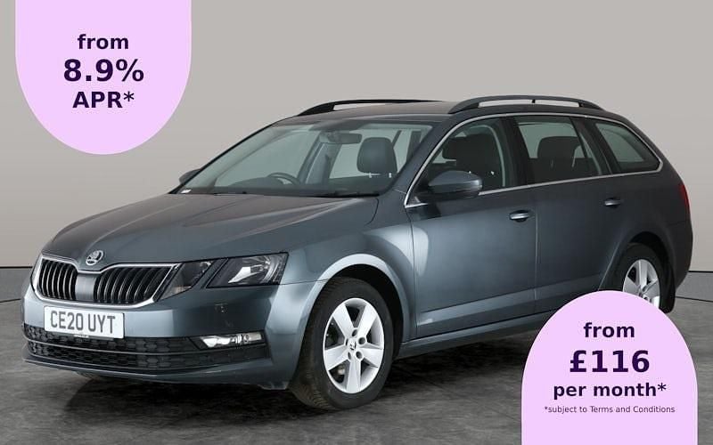 Grey Used 2020 Skoda Octavia SE Technology Estate | £8,685 (Good price) - Image 1/1