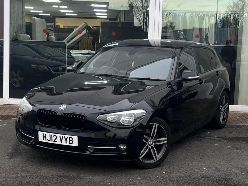 Black Used 2012 BMW 118 Sport Line Hatchback | £3,300 (Good price) - Image 1/3