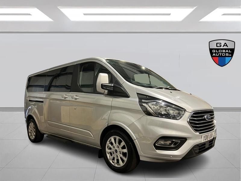 Silver Used 2018 Ford Tourneo Custom Titanium Van | £15,800 (Fair price) - Image 1/3