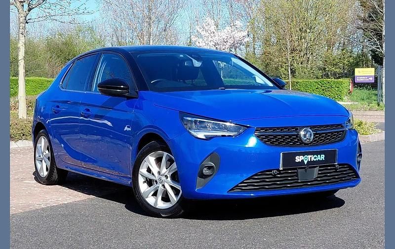 Used Vauxhall Corsa Elite 100 HP (73 kW) 2021 Blue Hatchback