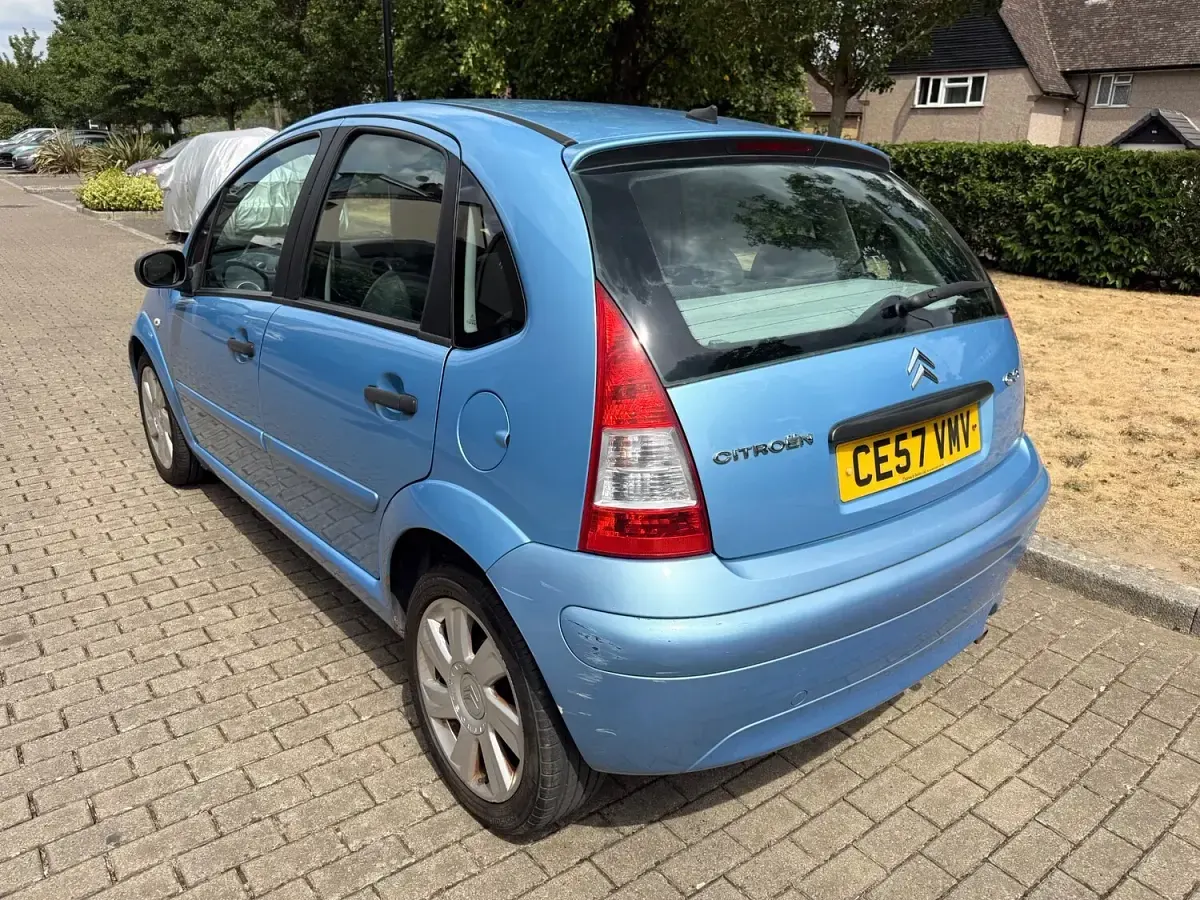 Used Citroën C3 109 HP (80 kW) 2007 Blue Hatchback