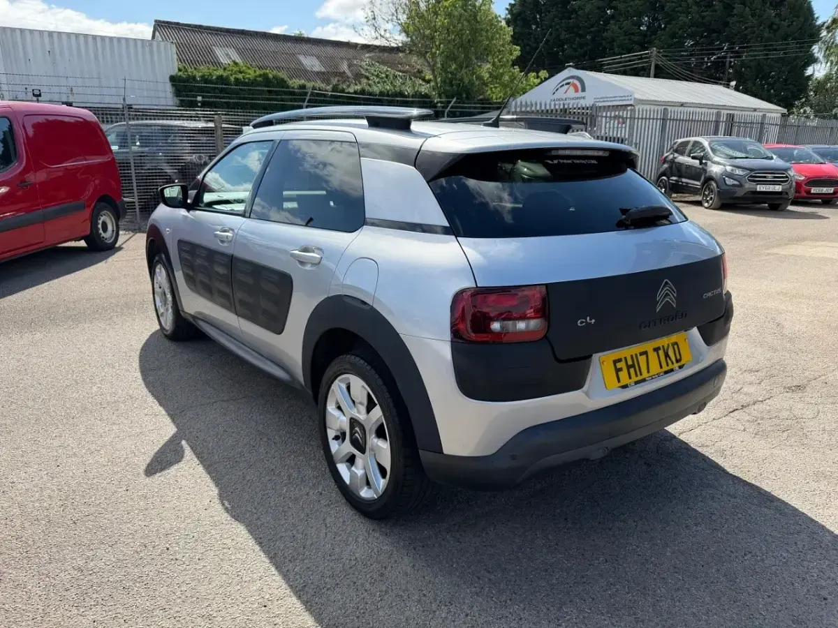 Used Citroën C4 Cactus Flair 98 HP (72 kW) 2017 Silver Hatchback