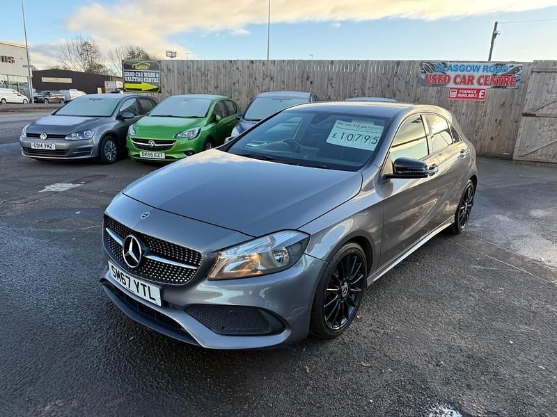 Used Mercedes A200 AMG line 136 HP (100 kW) 2017 Grey Hatchback