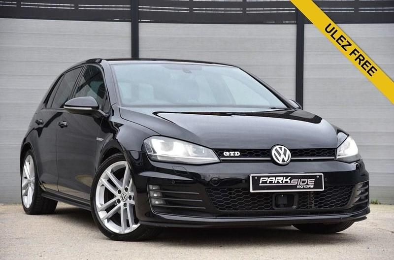 Used VW Golf VII GTD 2014 Black Hatchback