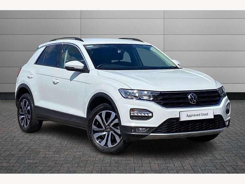 White Used 2022 VW T-Roc Active SUV | £17,450 (Fair price) - Image 1/4