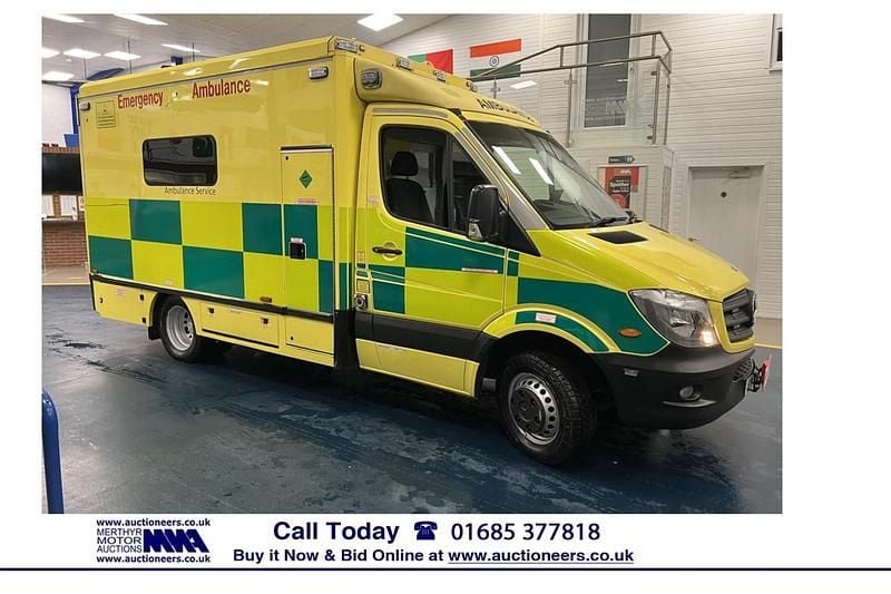 Yellow Used 2015 Mercedes Sprinter Van | £5,850 - Image 1/4