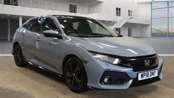 Grey Used 2018 Honda Civic Sport Plus Hatchback | £13,250 (Fair price) - Image 1/1