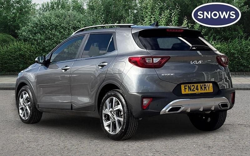 Used Kia Stonic GT-Line 101 HP (74 kW) 2024 Astro grey SUV