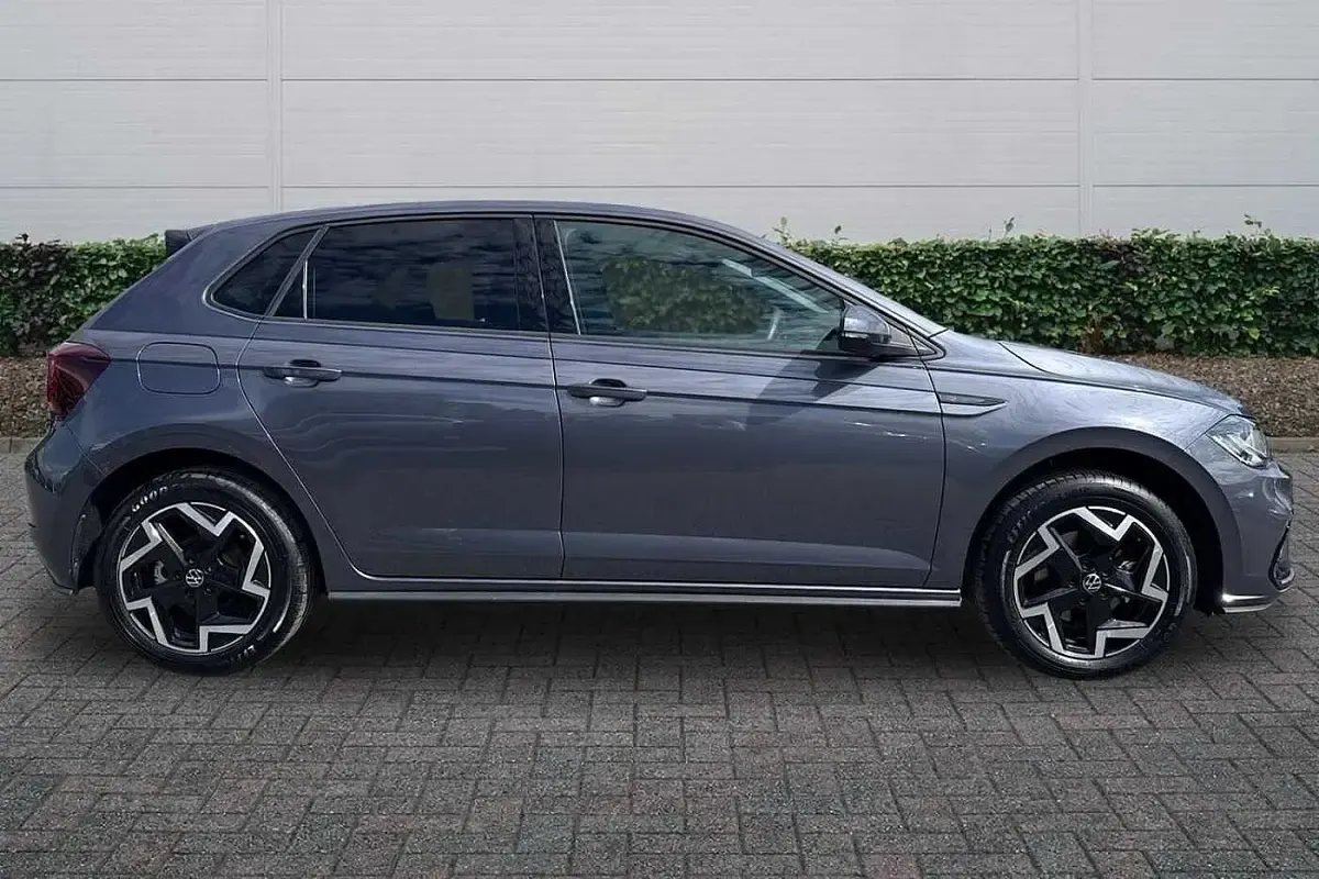New VW Polo R-line 2025 Grey Hatchback