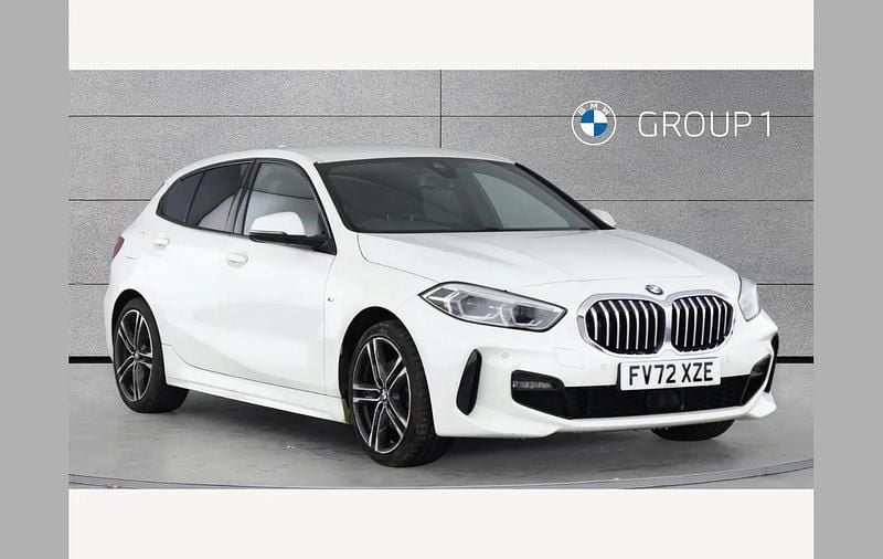 White Used 2022 BMW 118 M Sport Hatchback | £19,950 (Fair price) - Image 1/4