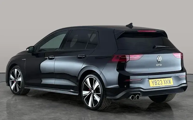 Used VW Golf VIII GTD 200 HP (147 kW) 2023 Black Hatchback