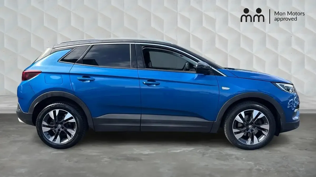 Used Vauxhall Grandland X SRi 130 HP (95 kW) 2020 Blue SUV