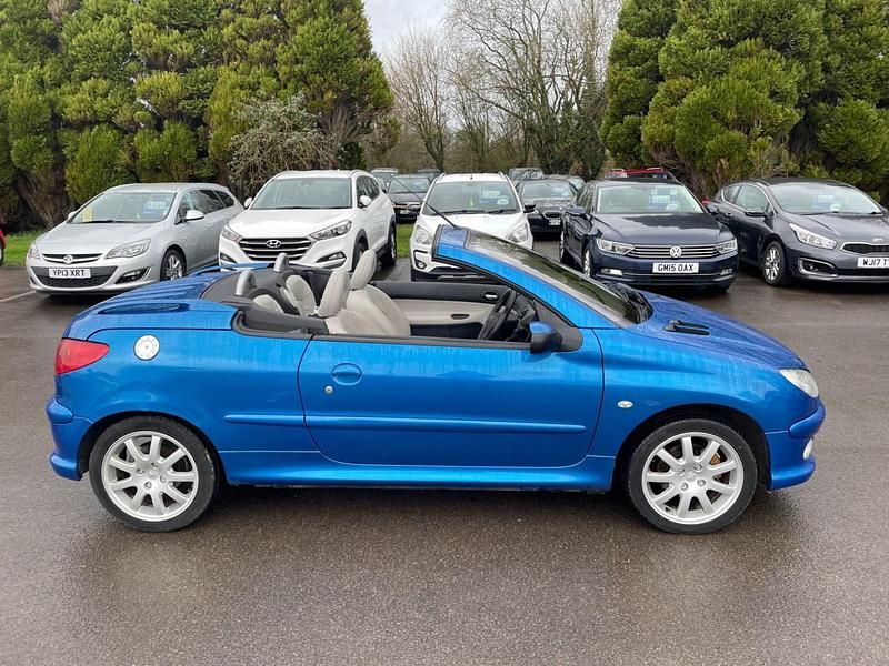 Used Peugeot 206 Allure 2006 Blue Cabriolet