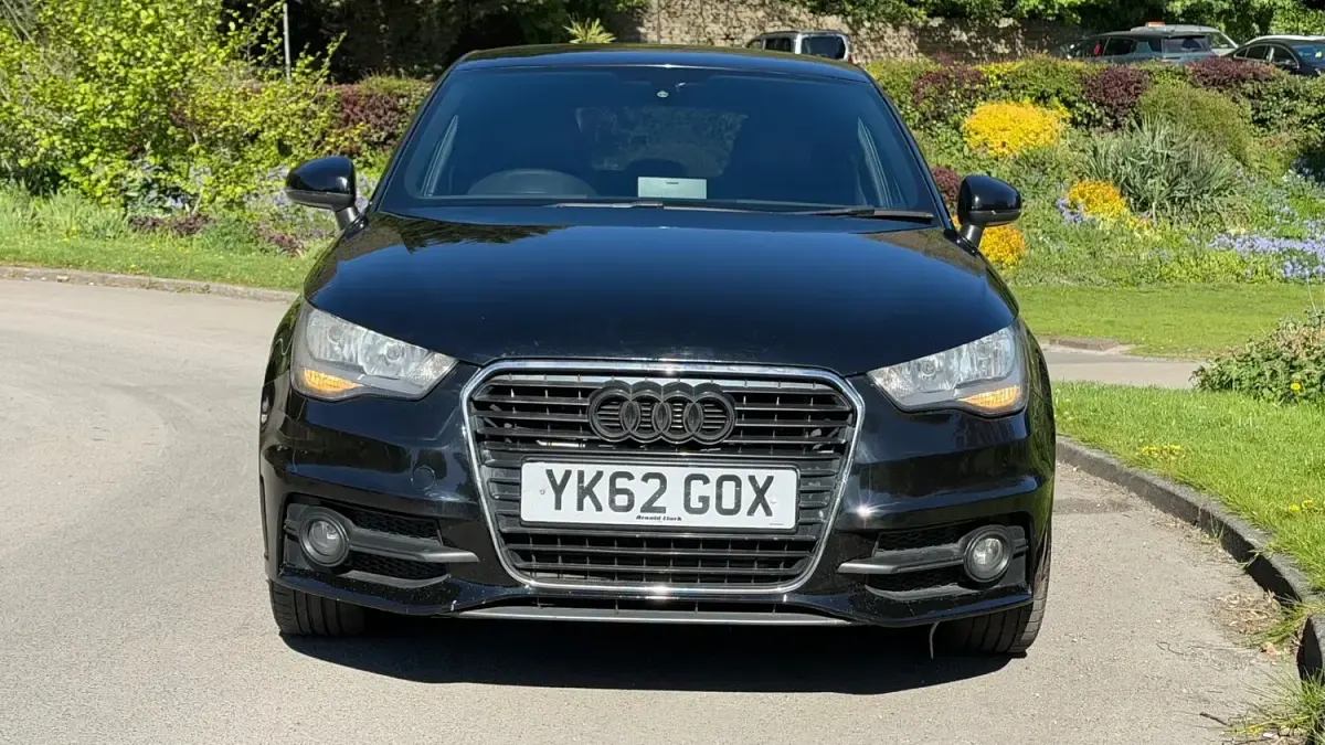 Used Audi A1 S-Line 105 HP (77 kW) 2012 Black Hatchback