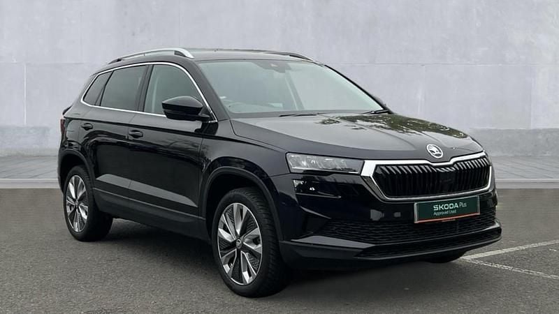 Black Used 2024 Skoda Karoq SE L SUV | £22,590 (Fair price) - Image 1/4