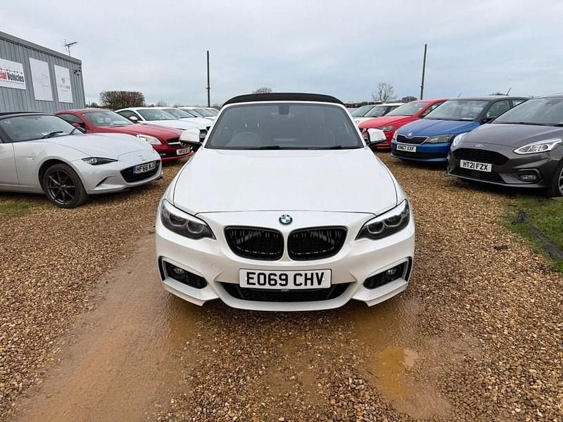Used BMW 218 M Sport 150 HP (110 kW) 2019 White Cabriolet