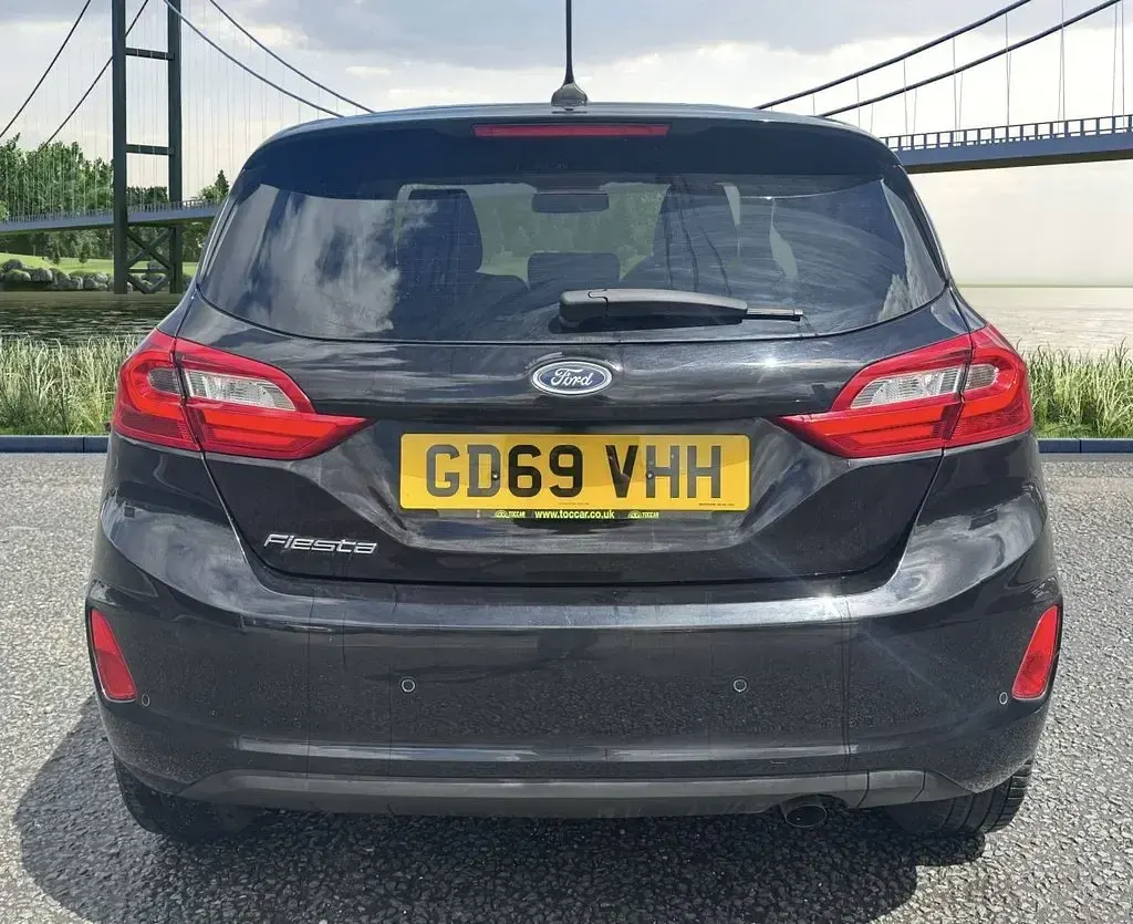 Used Ford Fiesta Titanium 95 HP (69 kW) 2020 Black Hatchback