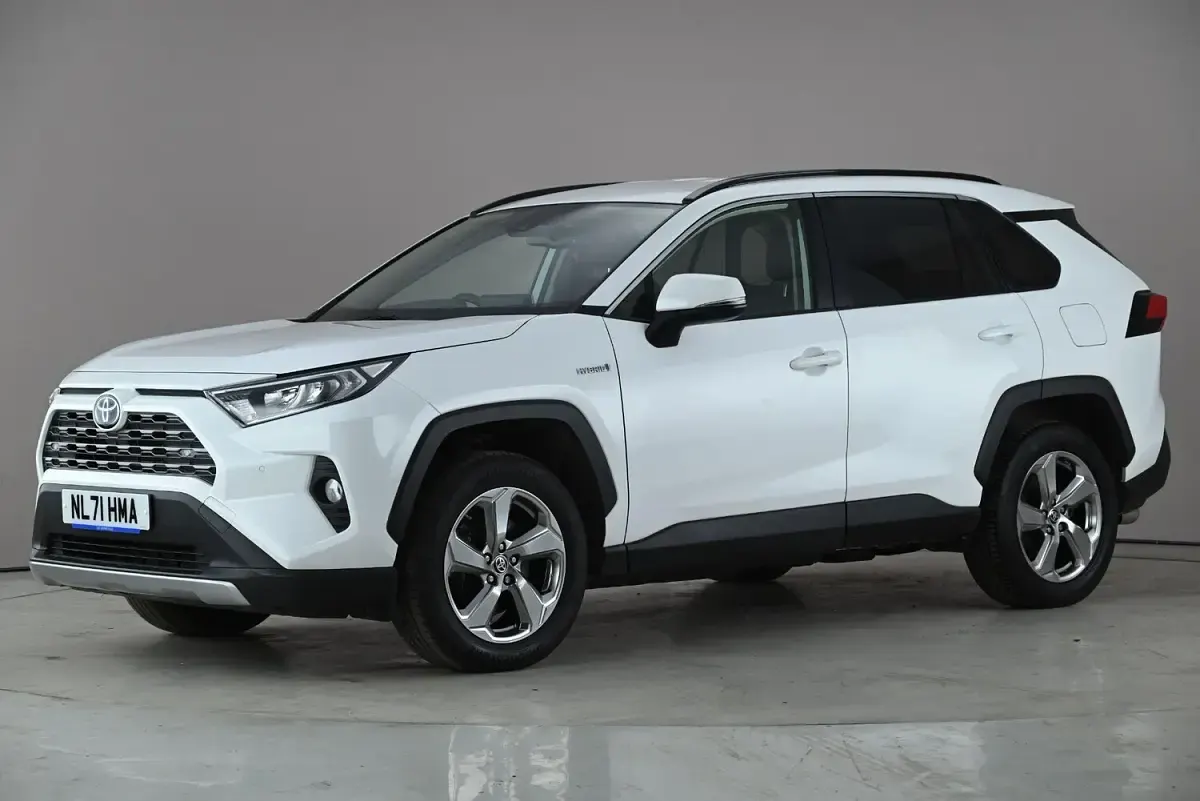 Used Toyota RAV4 Hybrid Design 2021 White SUV