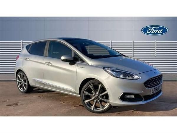 Silver Used 2019 Ford Fiesta Vignale Hatchback | £10,750 (Fair price) - Image 1/4