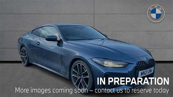 Blue Used 2021 BMW 430 M Sport Coupe | £29,490 (Fair price) - Image 1/4