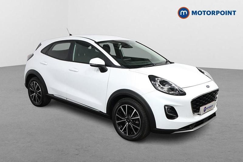 White Used 2020 Ford Puma Gen-E Titanium SUV | £12,699 (Good price) - Image 1/4