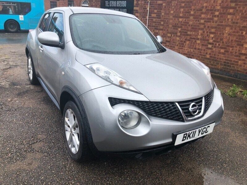 Silver Used 2011 Nissan Juke Acenta SUV | £1,485 (Good price) - Image 1/4