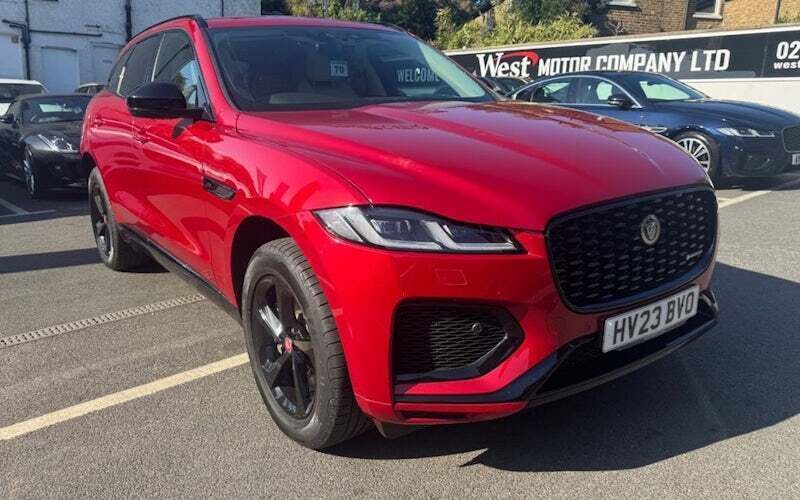 Red Used 2023 Jaguar F-Pace R-Dynamic SUV | £37,995 (Fair price) - Image 1/4