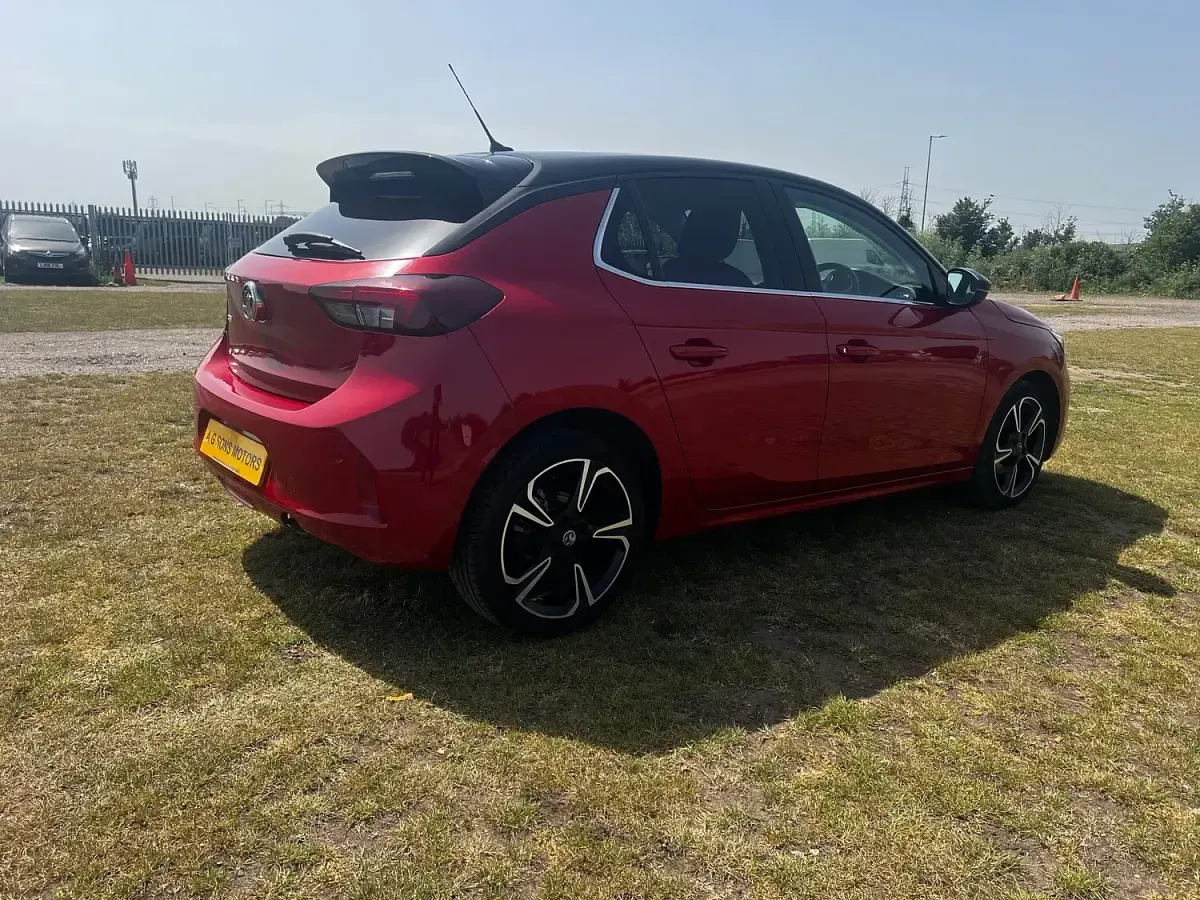 Used Vauxhall Corsa Elite 100 HP (73 kW) 2020 Red Hatchback