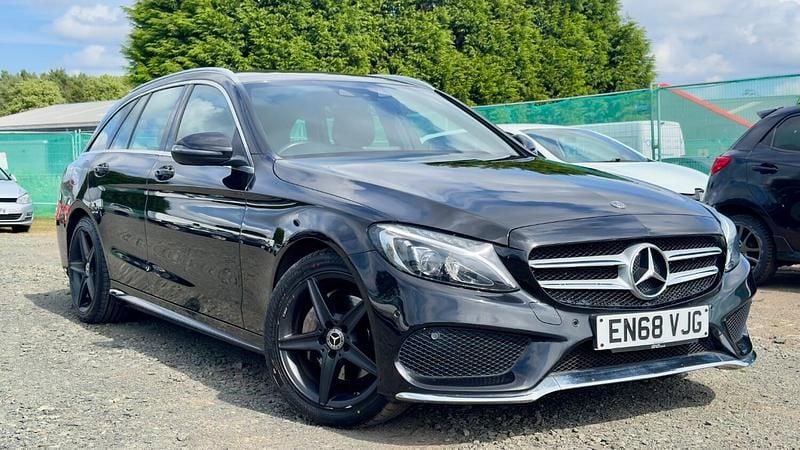 Black Used 2018 Mercedes C220 Edition Estate | £12,295 (Super price) - Image 1/4