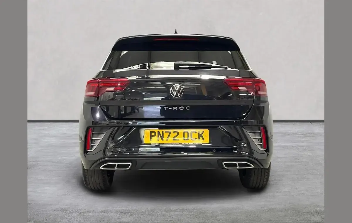Used VW T-Roc R-line 150 HP (110 kW) 2022 Black SUV