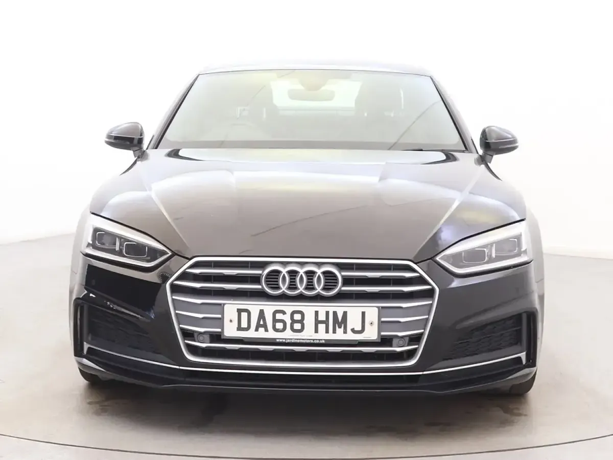 Used Audi A5 S-Line 190 HP (139 kW) 2018 Black Coupe
