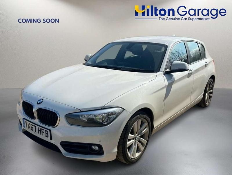 Used BMW 118 Sport Line 2018 White Hatchback