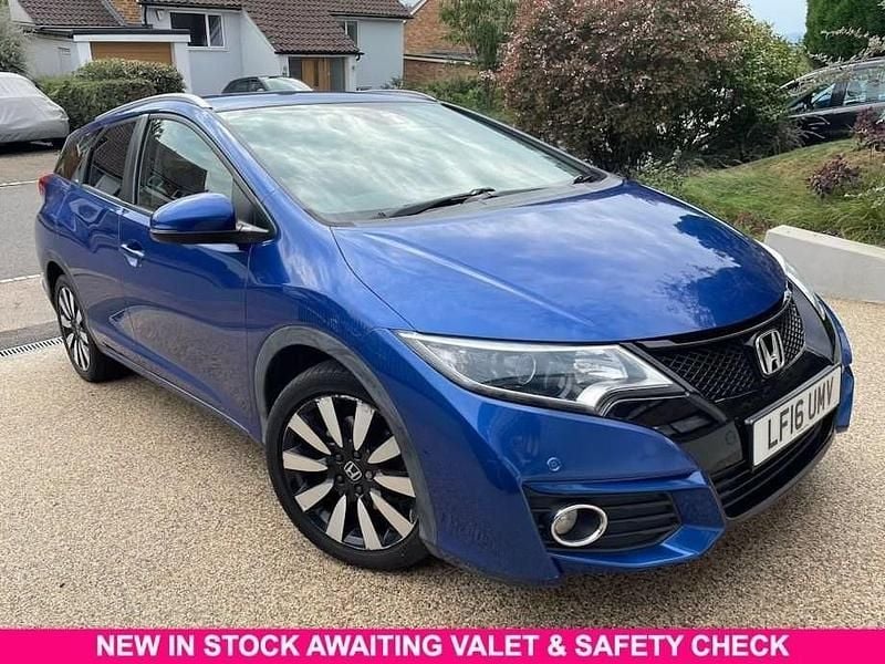 Blue Used 2016 Honda Civic SR Estate | £9,290 (Fair price) - Image 1/3