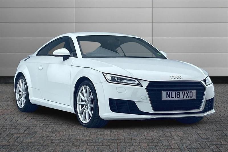 Used Audi TT Sport 180 HP (132 kW) 2018 Glacier white Coupe