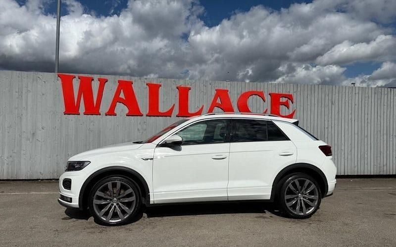 White Used 2019 VW T-Roc R-line SUV | £16,995 (Good price) - Image 1/4