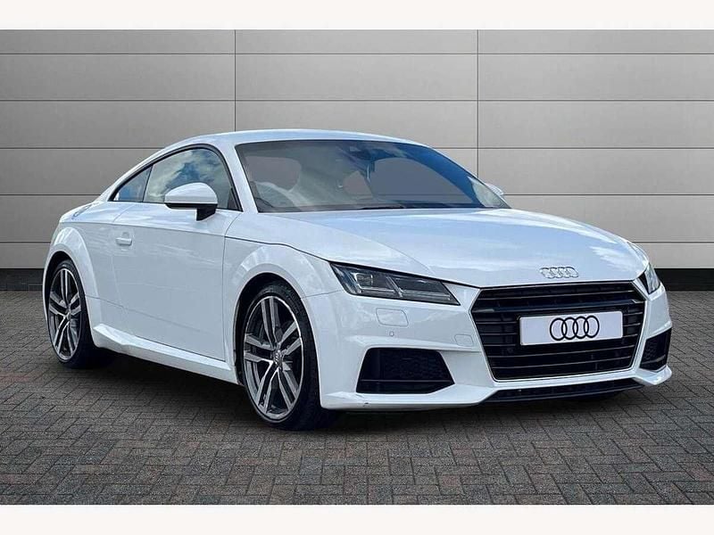 White Used 2017 Audi TT S-Line Coupe | £15,850 (Fair price) - Image 1/4