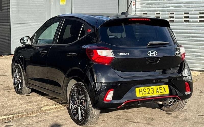 Used Hyundai i10 N Line 101 HP (74 kW) 2023 Black Hatchback