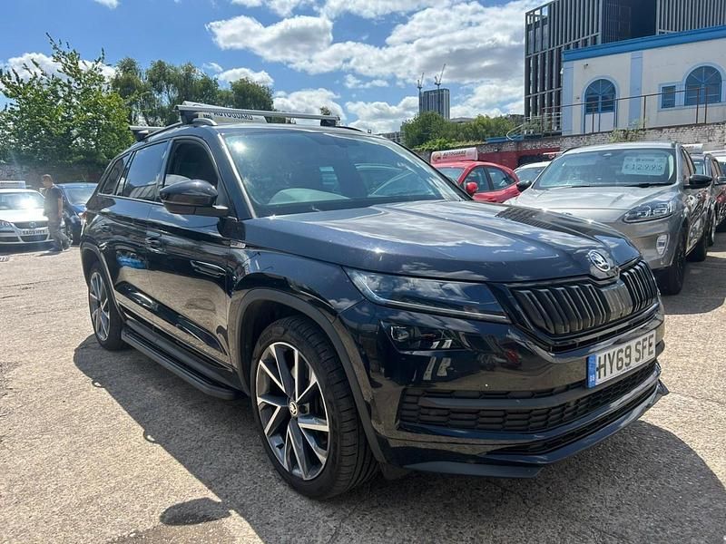 Black Used 2019 Skoda Kodiaq SportLine SUV | £19,990 (Super price) - Image 1/3
